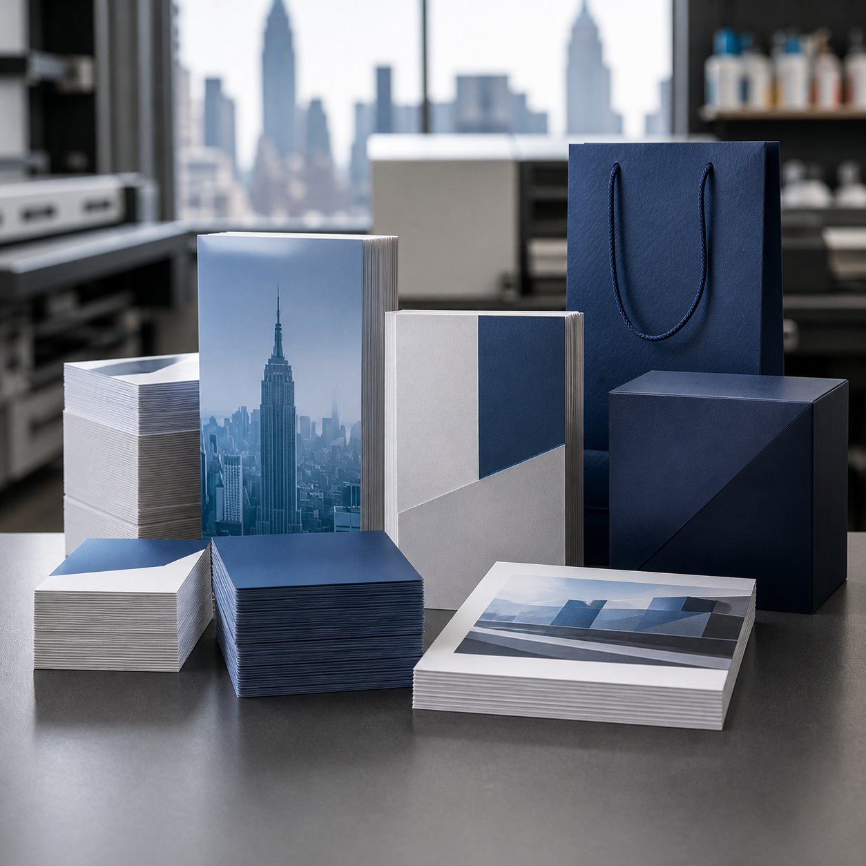 Printed products ready for wholesale orders